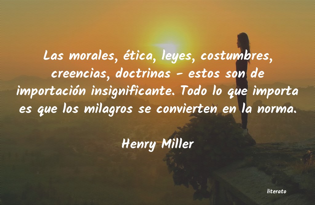 Frases de Henry Miller