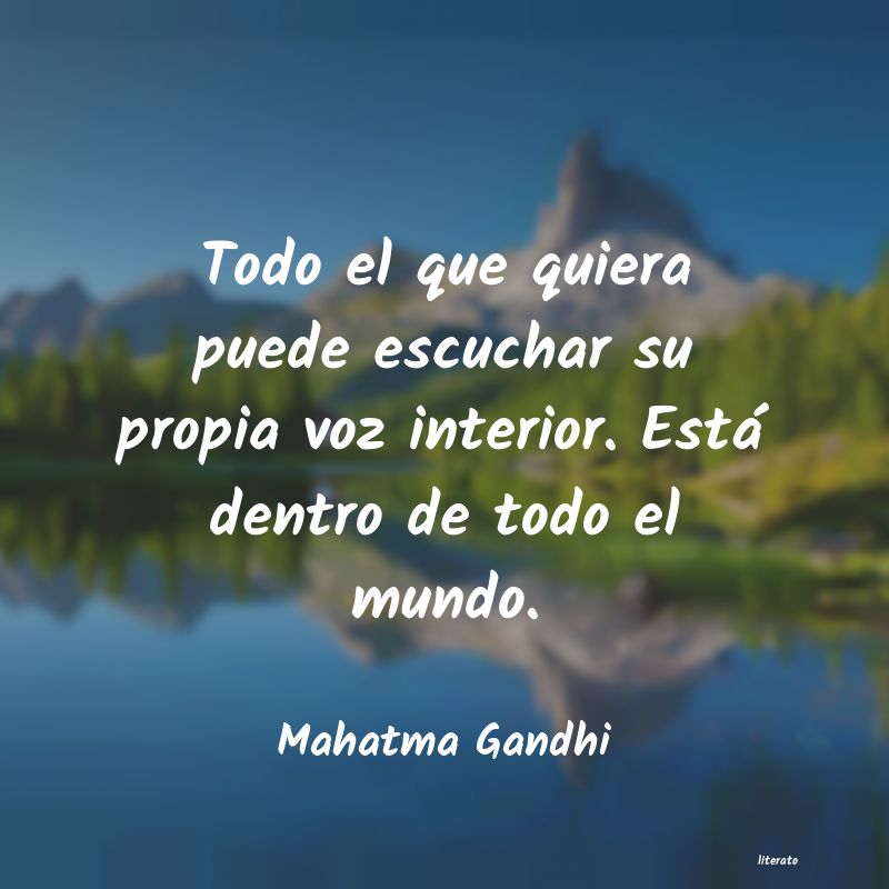 frases de Mahatma Gandhi