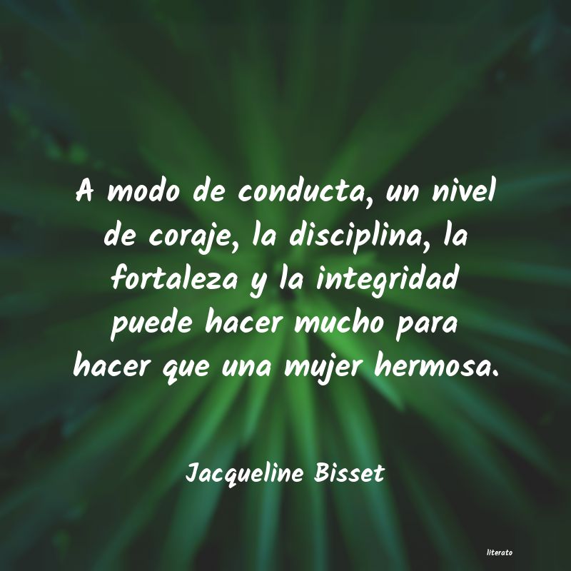 Frases de Jacqueline Bisset