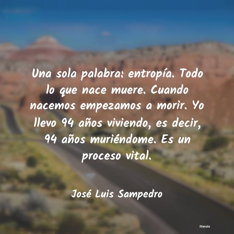 Frases de José Luis Sampedro