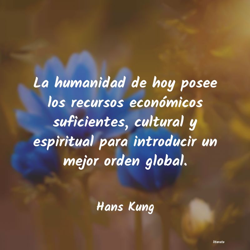 frases de Hans Kung