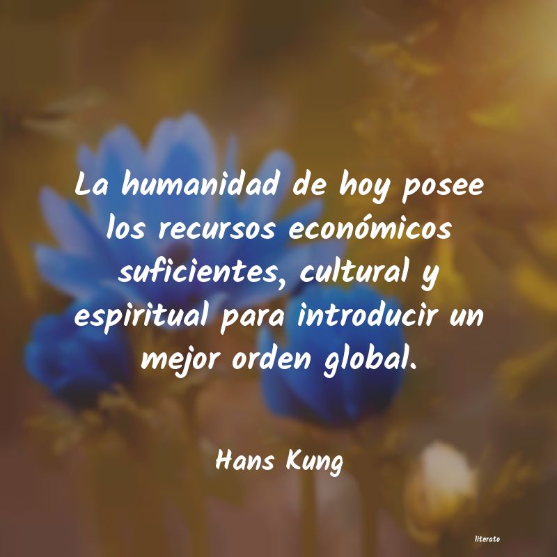 Frases de Hans Kung