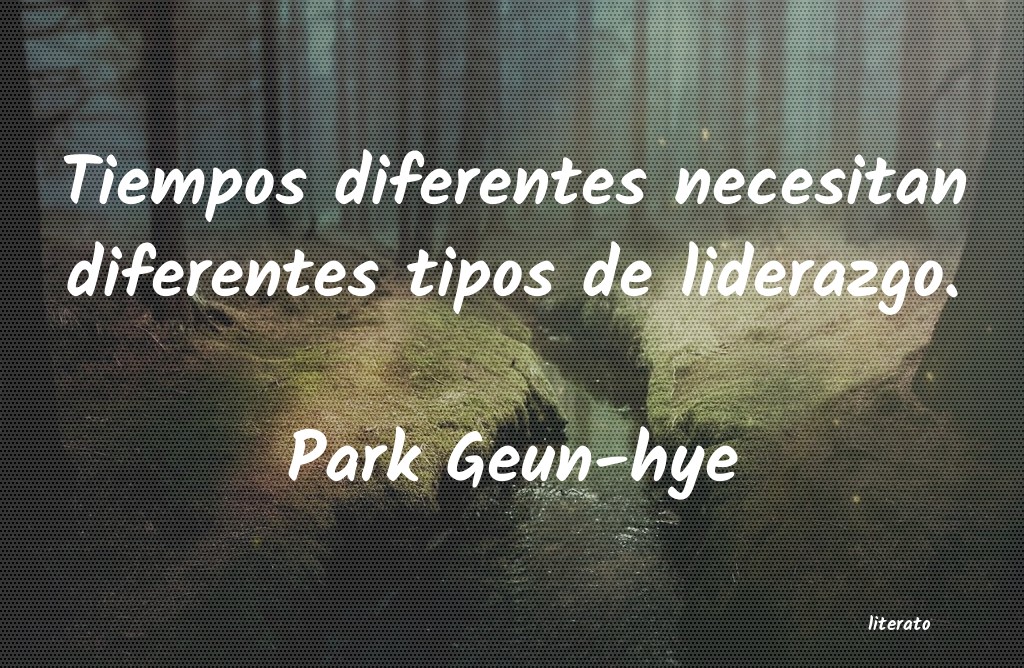 frases de Park Geun-hye
