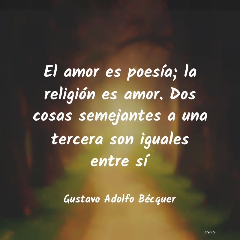 Frases de Gustavo Adolfo Bécquer