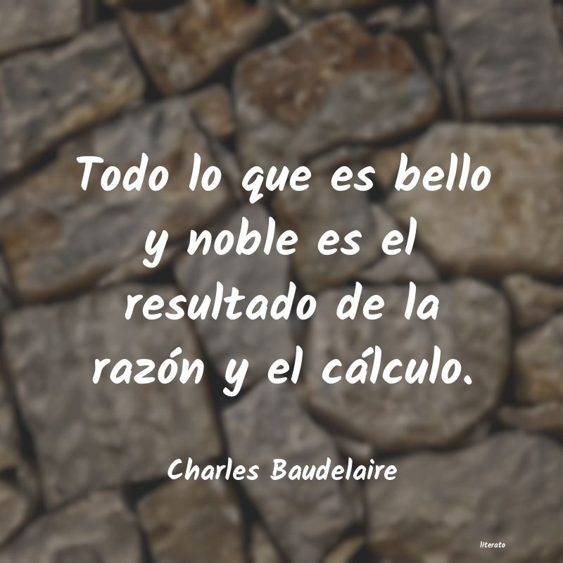 Frases de Charles Baudelaire