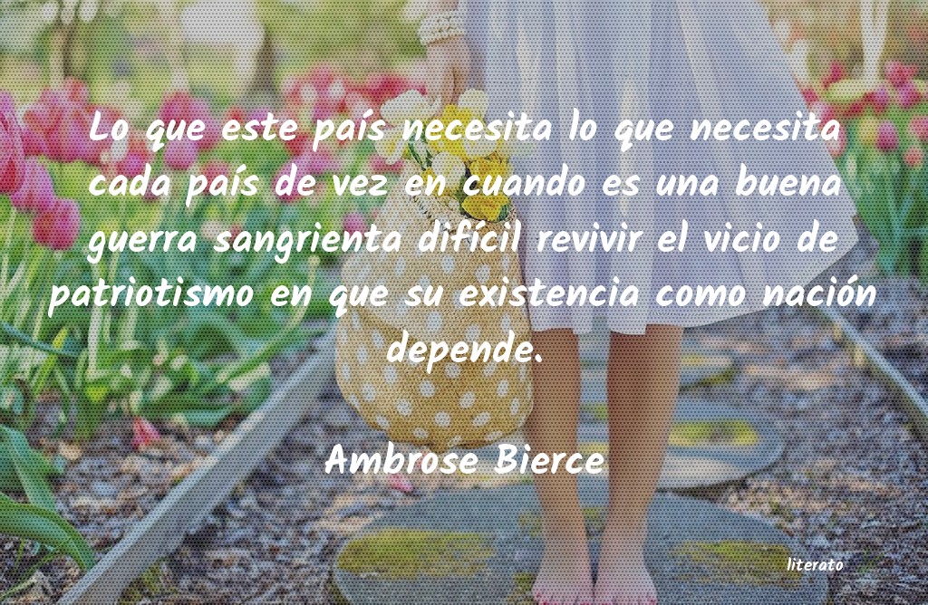 Frases de Ambrose Bierce