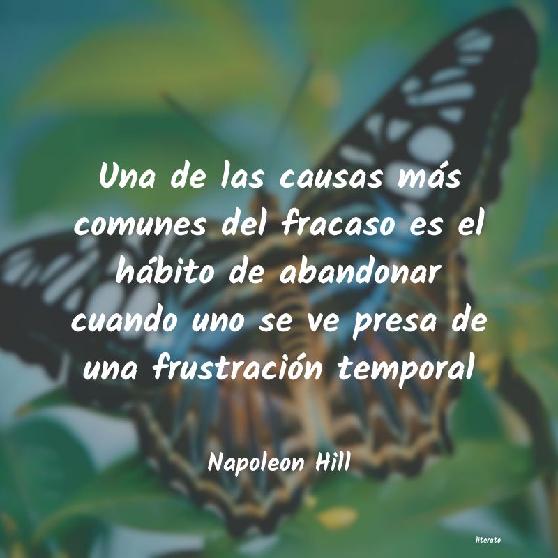 Frases de Napoleon Hill