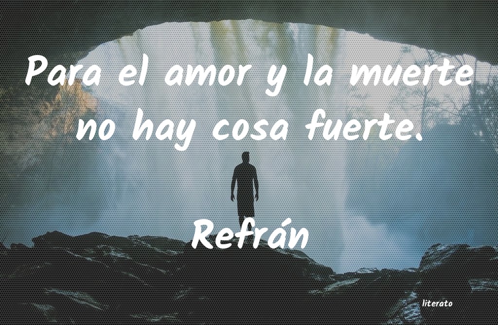 Frases de Refrán