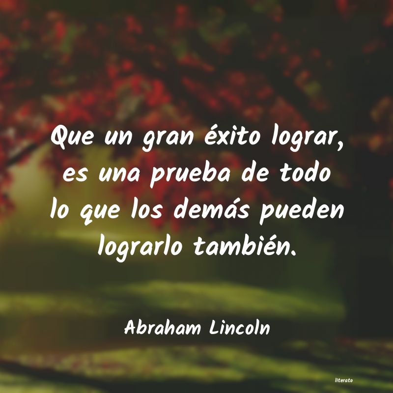 frases de Abraham Lincoln