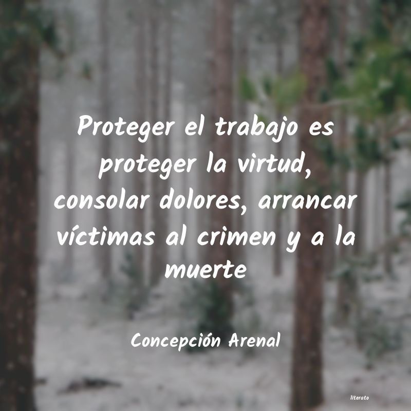 frases de Concepción Arenal