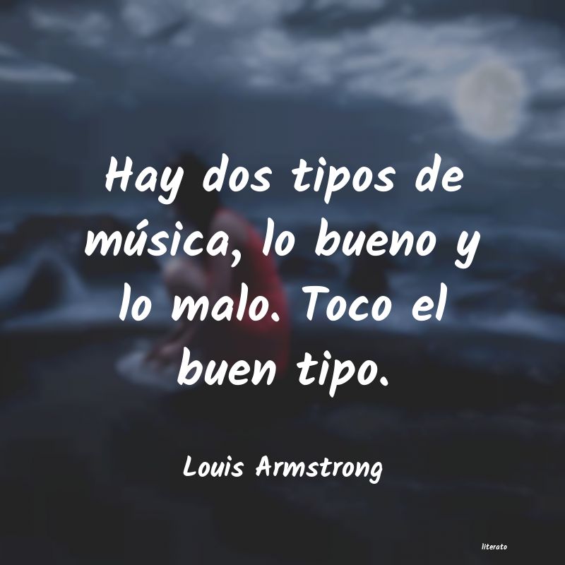 frases de Louis Armstrong