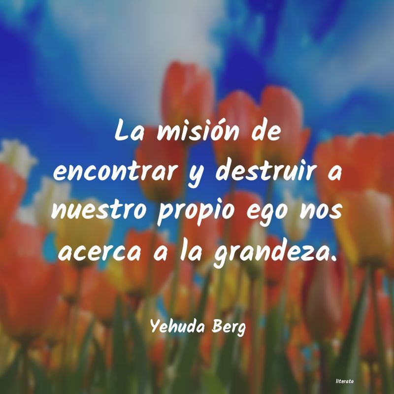 frases de Yehuda Berg