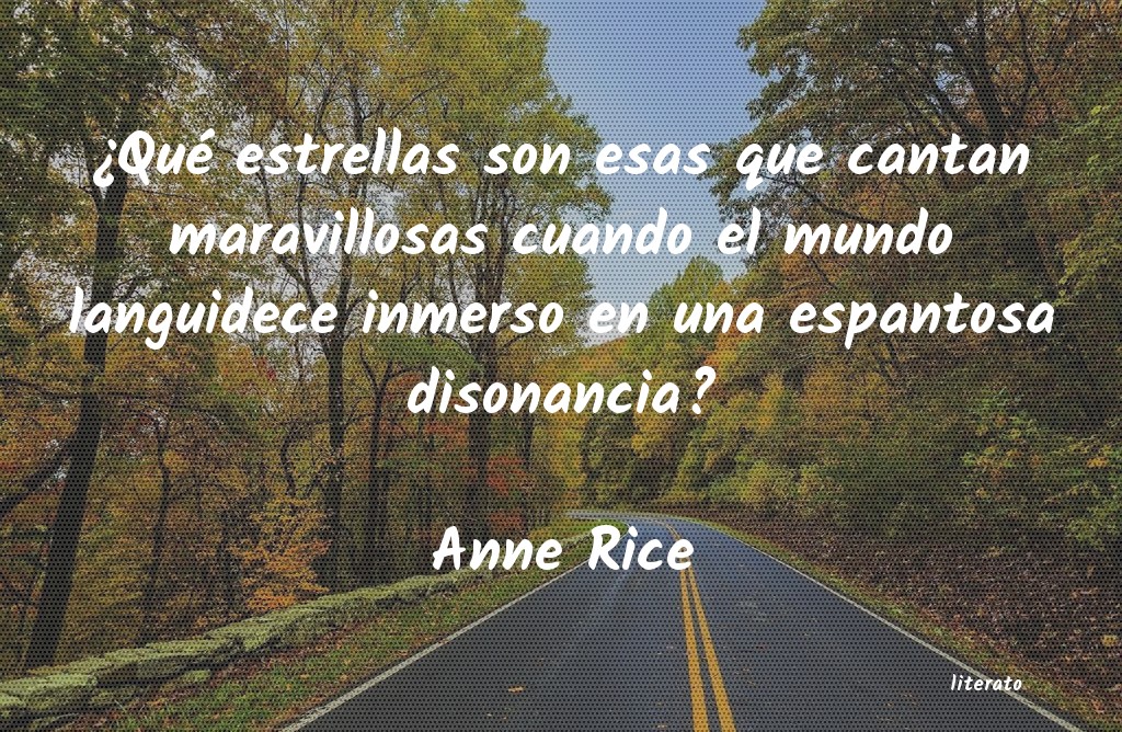 Frases de Anne Rice