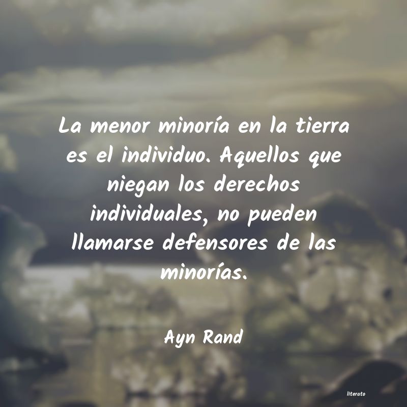 frases de Ayn Rand