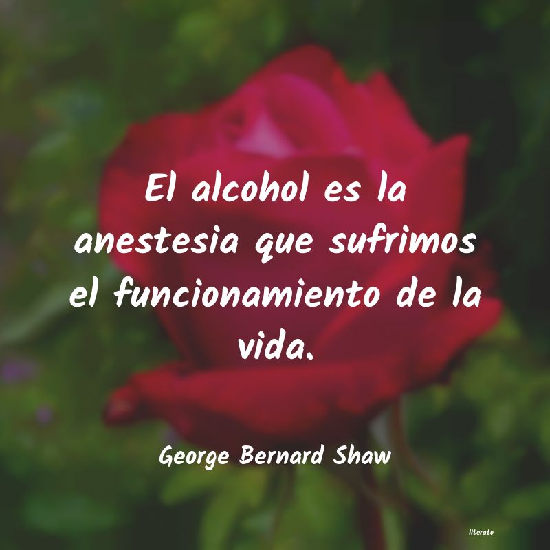 george bernard shaw sola una tragedia