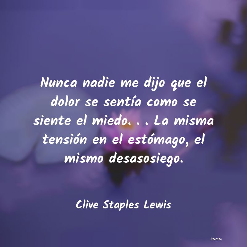 frases de Clive Staples Lewis