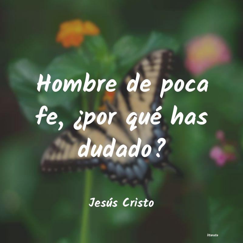 Frases de Jesús Cristo