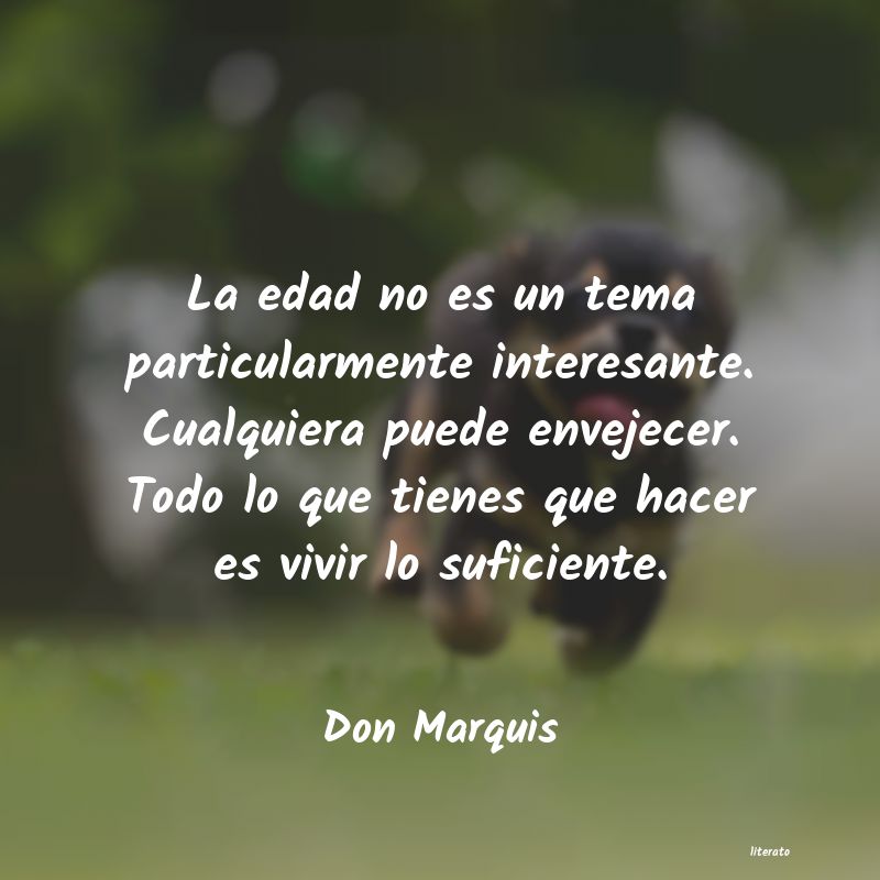 Frases de Don Marquis