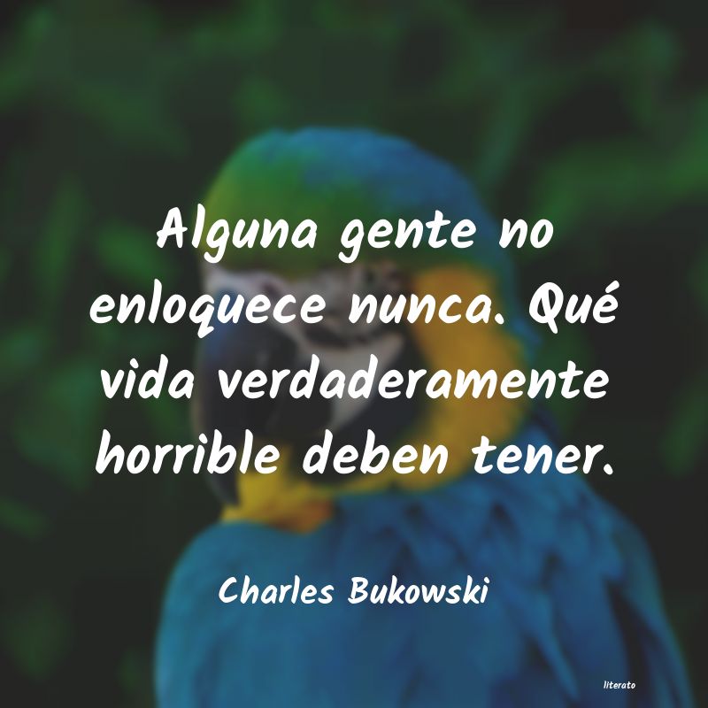 charles bukowski frases