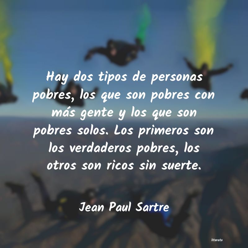 frases de Jean Paul Sartre
