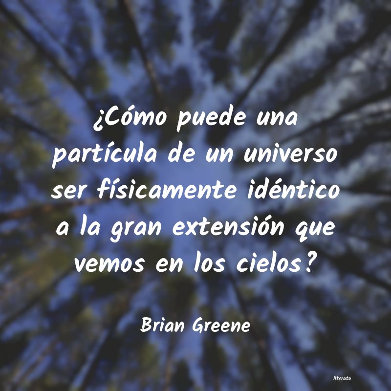 frases de Brian Greene