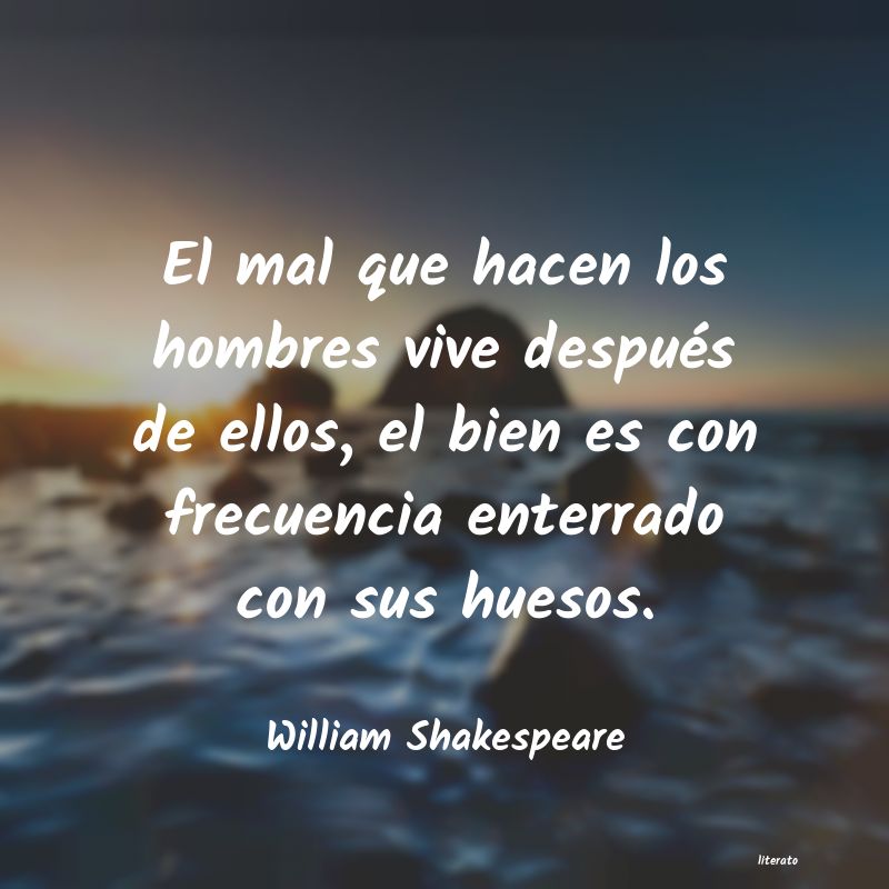 Frases de William Shakespeare