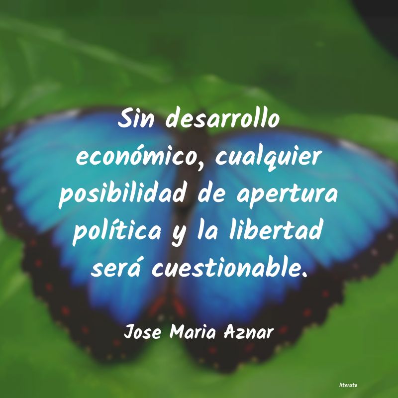 frases de Jose Maria Aznar