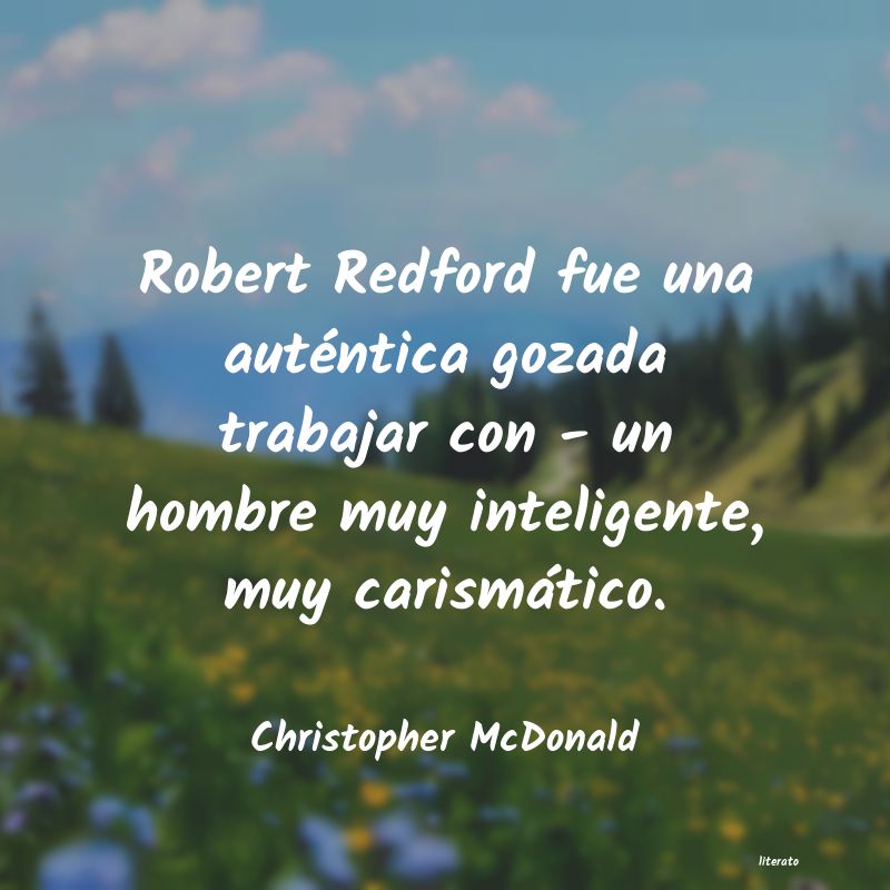 Frases de Christopher McDonald