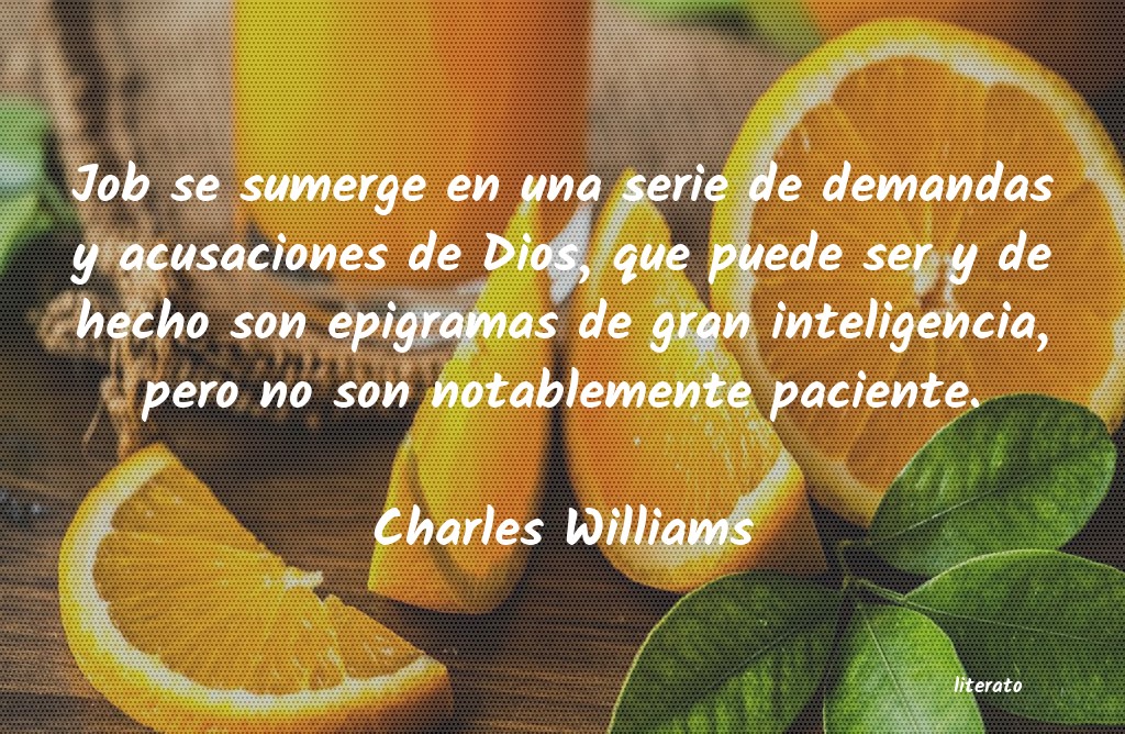 Frases de Charles Williams