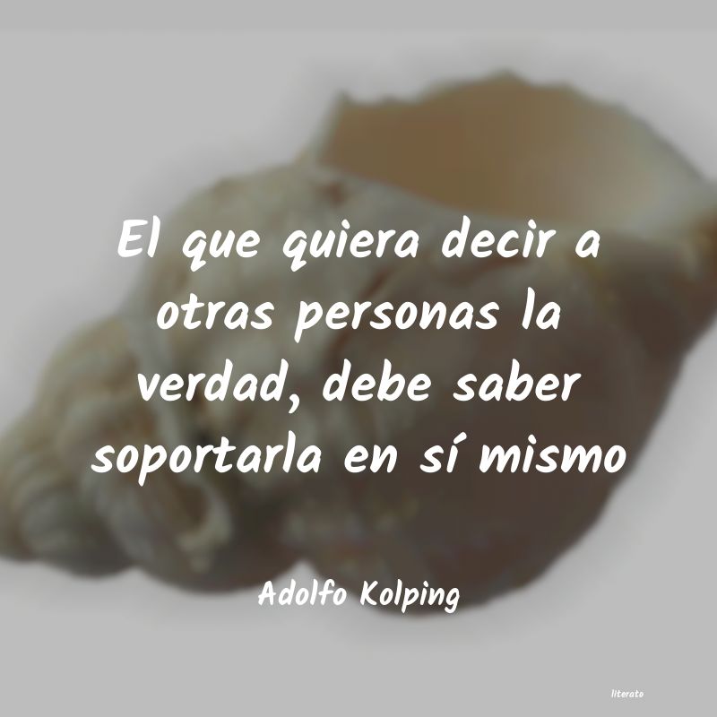 frases de Adolfo Kolping