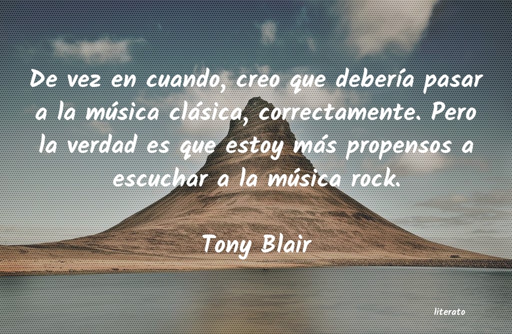 frases de Tony Blair