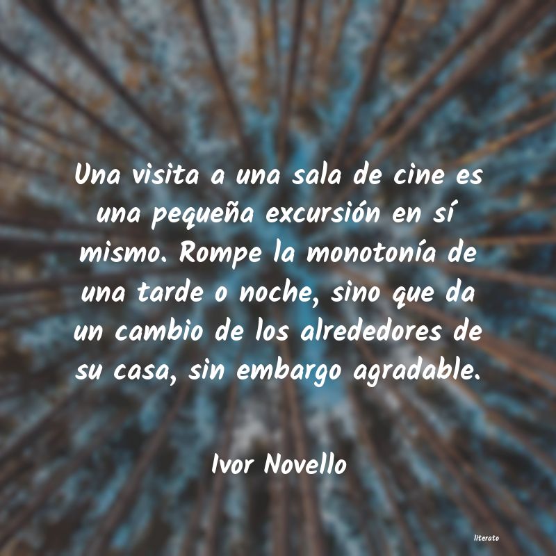 Frases de Ivor Novello