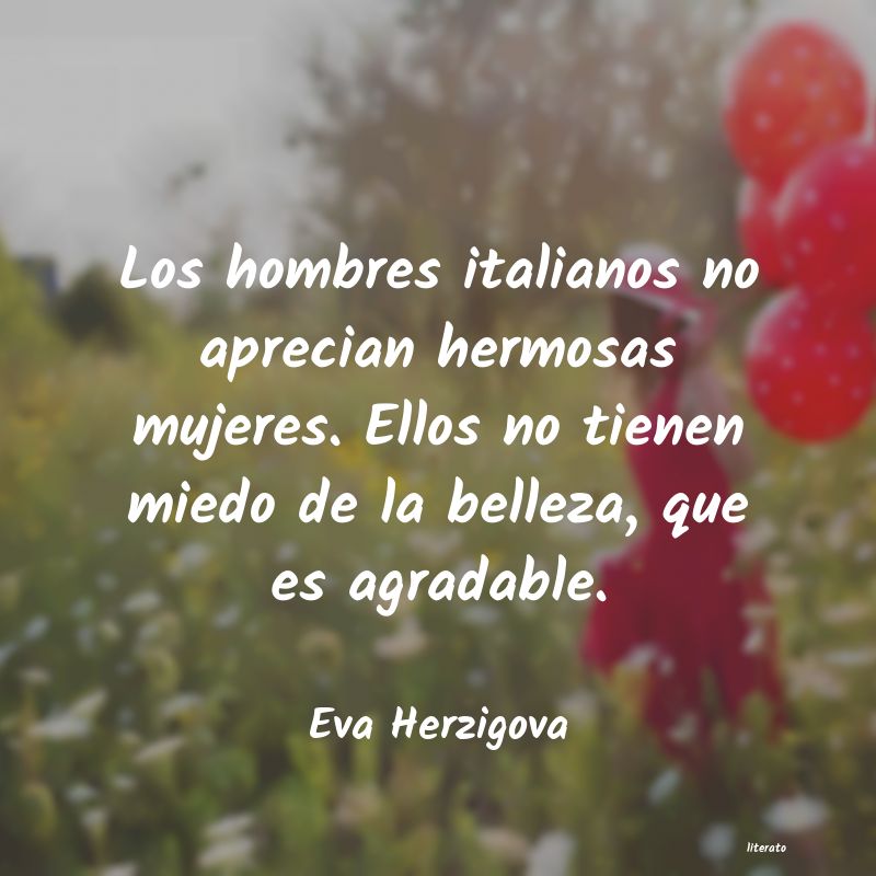 Frases de Eva Herzigova