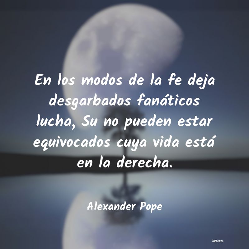 frases de Alexander Pope