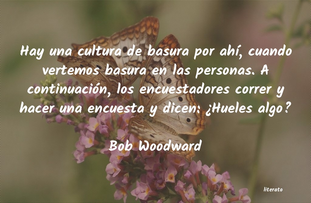 frases de Bob Woodward
