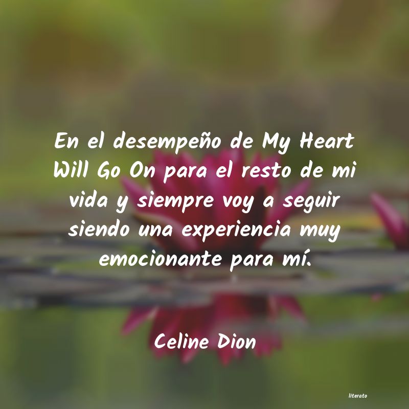 Frases de Celine Dion
