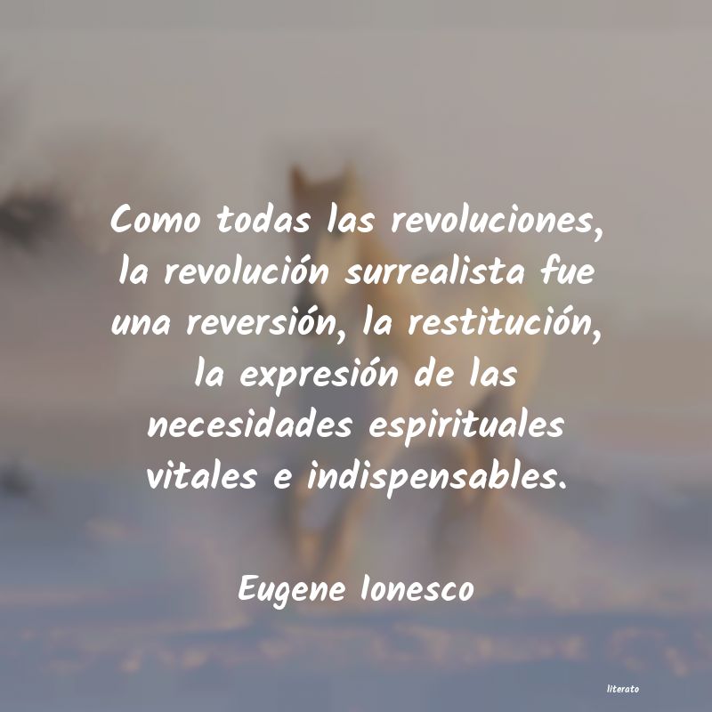 Frases de Eugene Ionesco