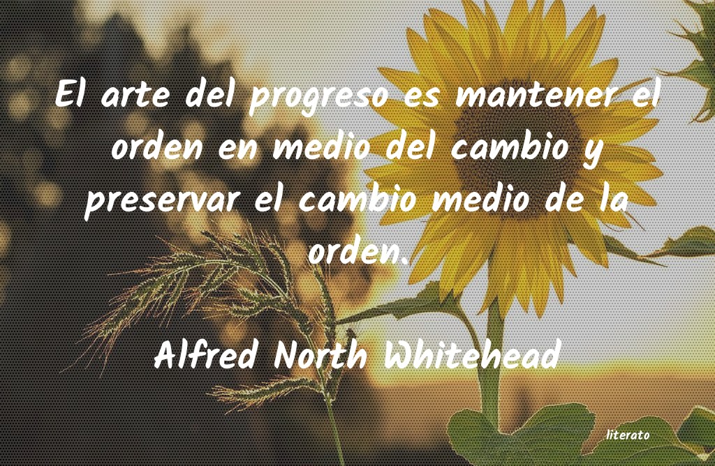 Frases de Alfred North Whitehead