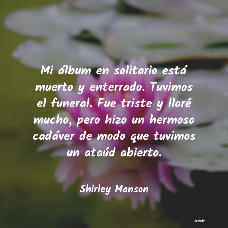 Frases de Shirley Manson