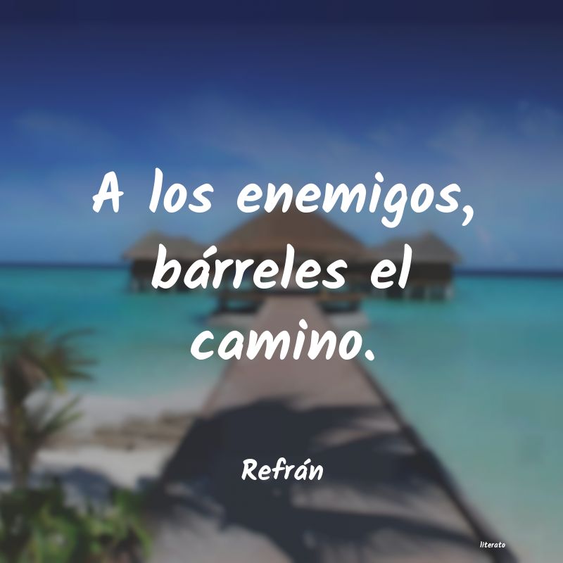 frases de Refrán