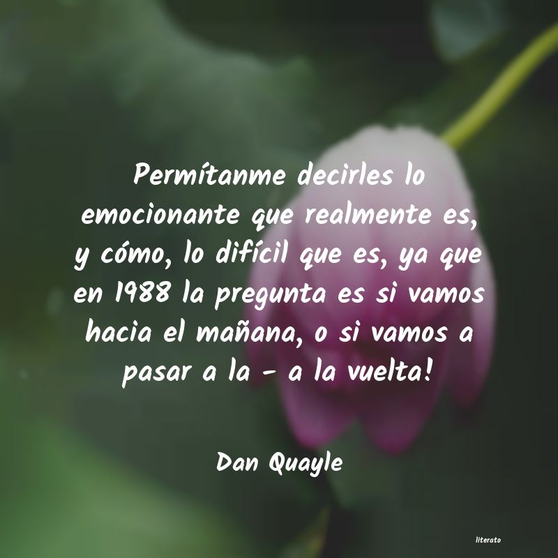 Frases de Dan Quayle