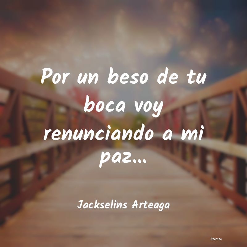 Frases de Jackselins Arteaga