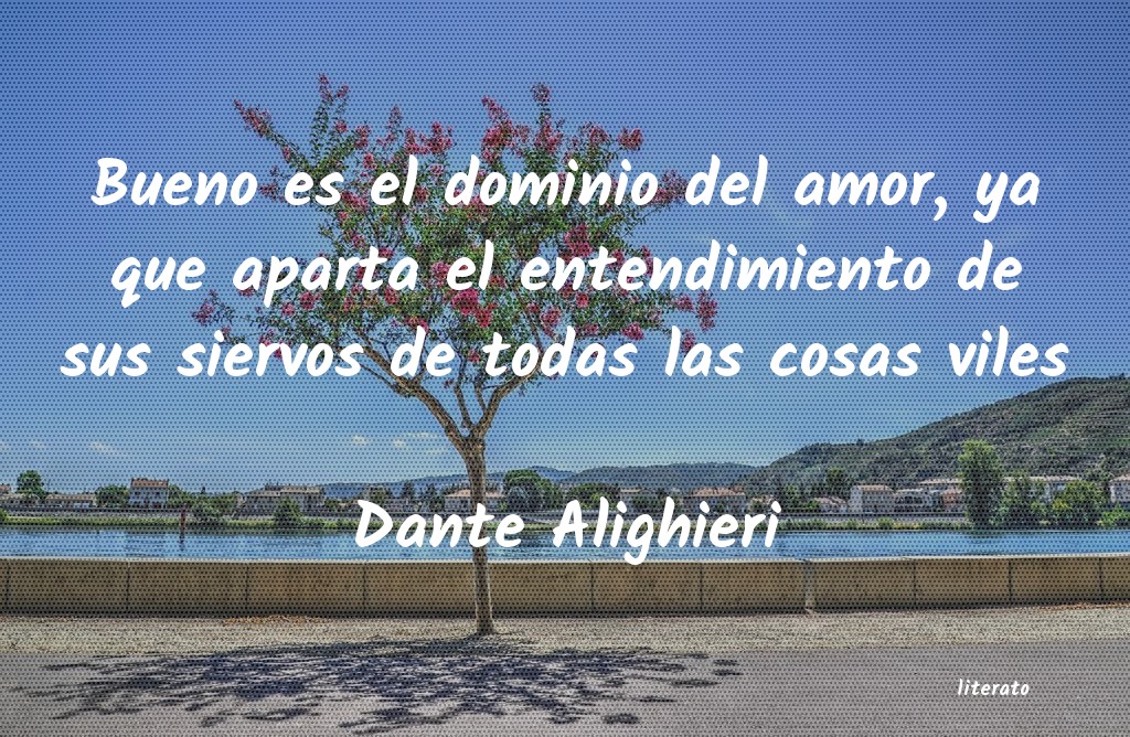frases de Dante Alighieri