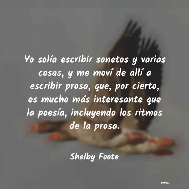 Frases de Shelby Foote