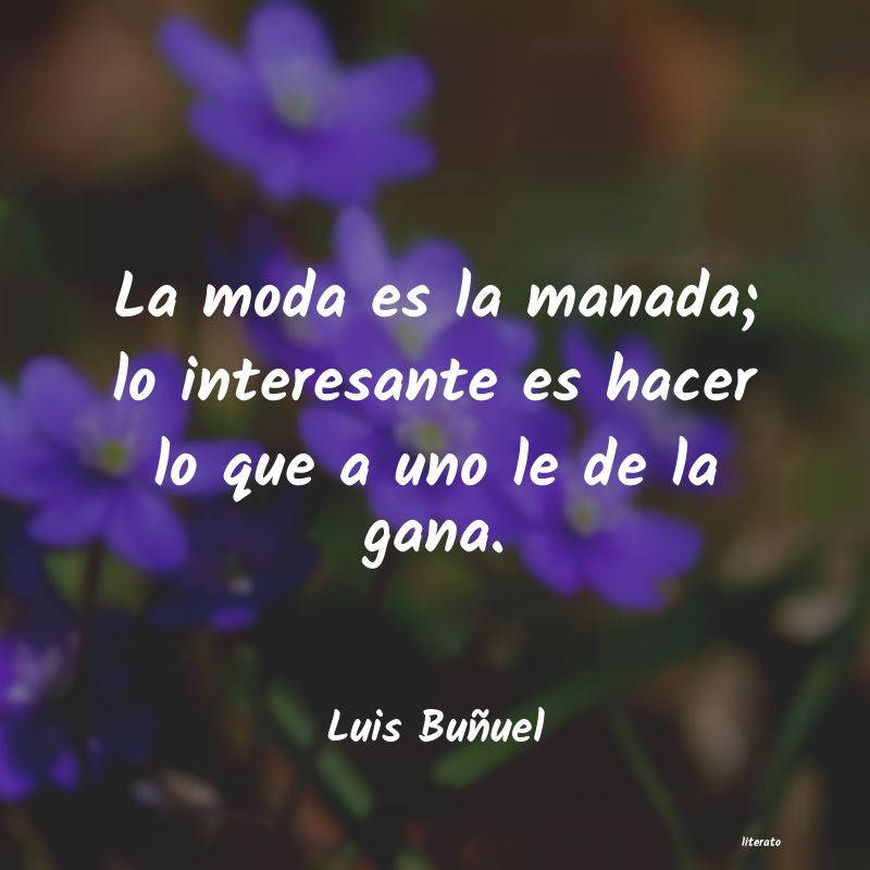 Frases de Luis Buñuel