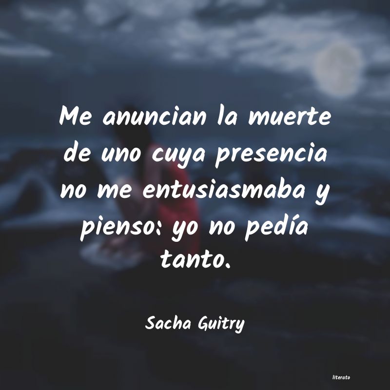 frases de Sacha Guitry