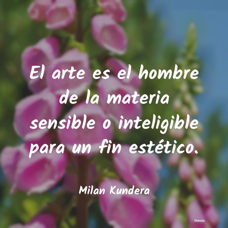 frases de Milan Kundera