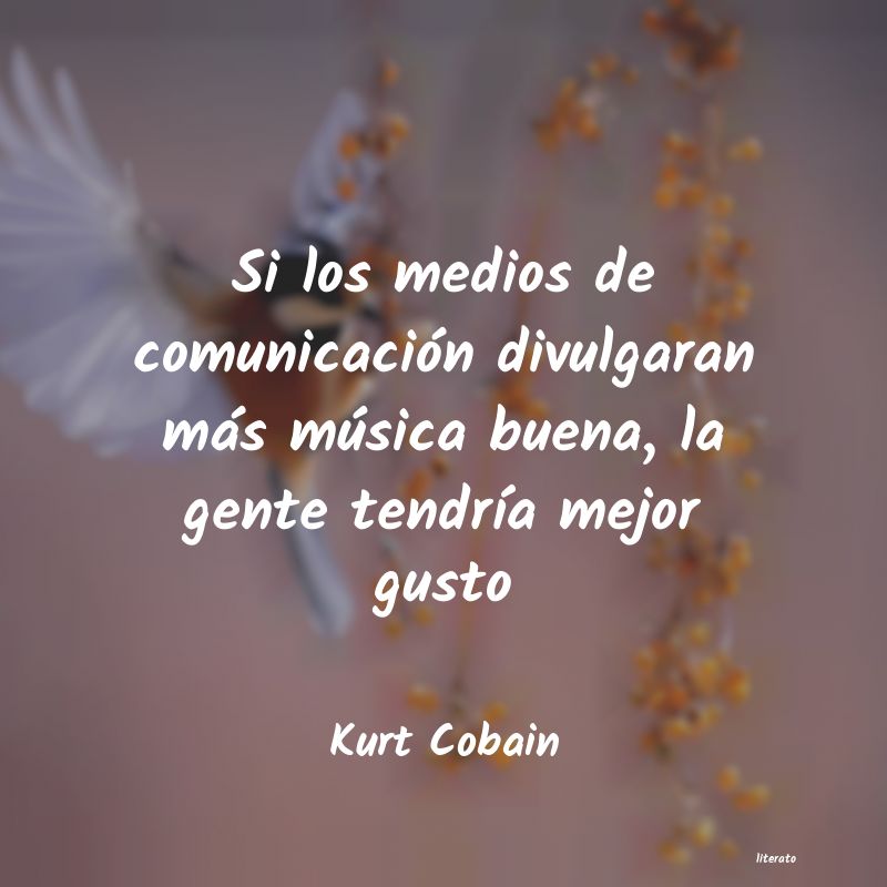 Frases de Kurt Cobain