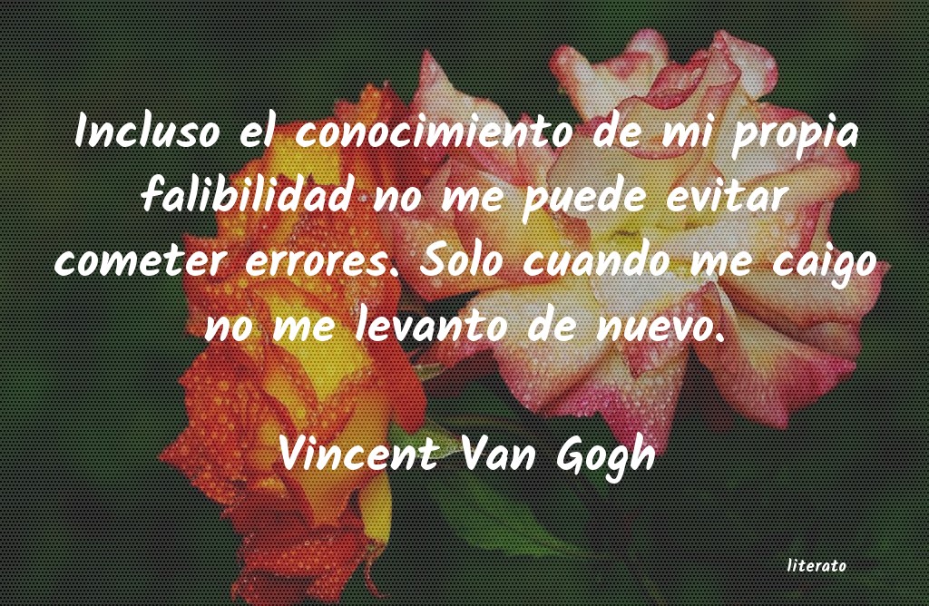 Frases de Vincent Van Gogh