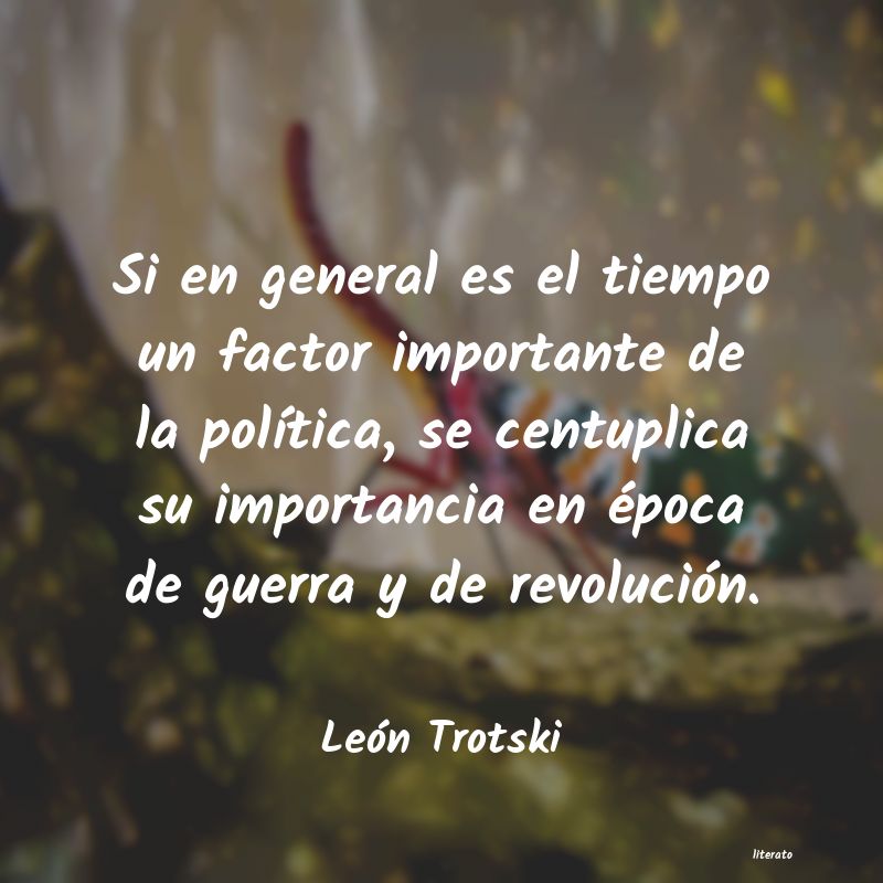 frases de León Trotski
